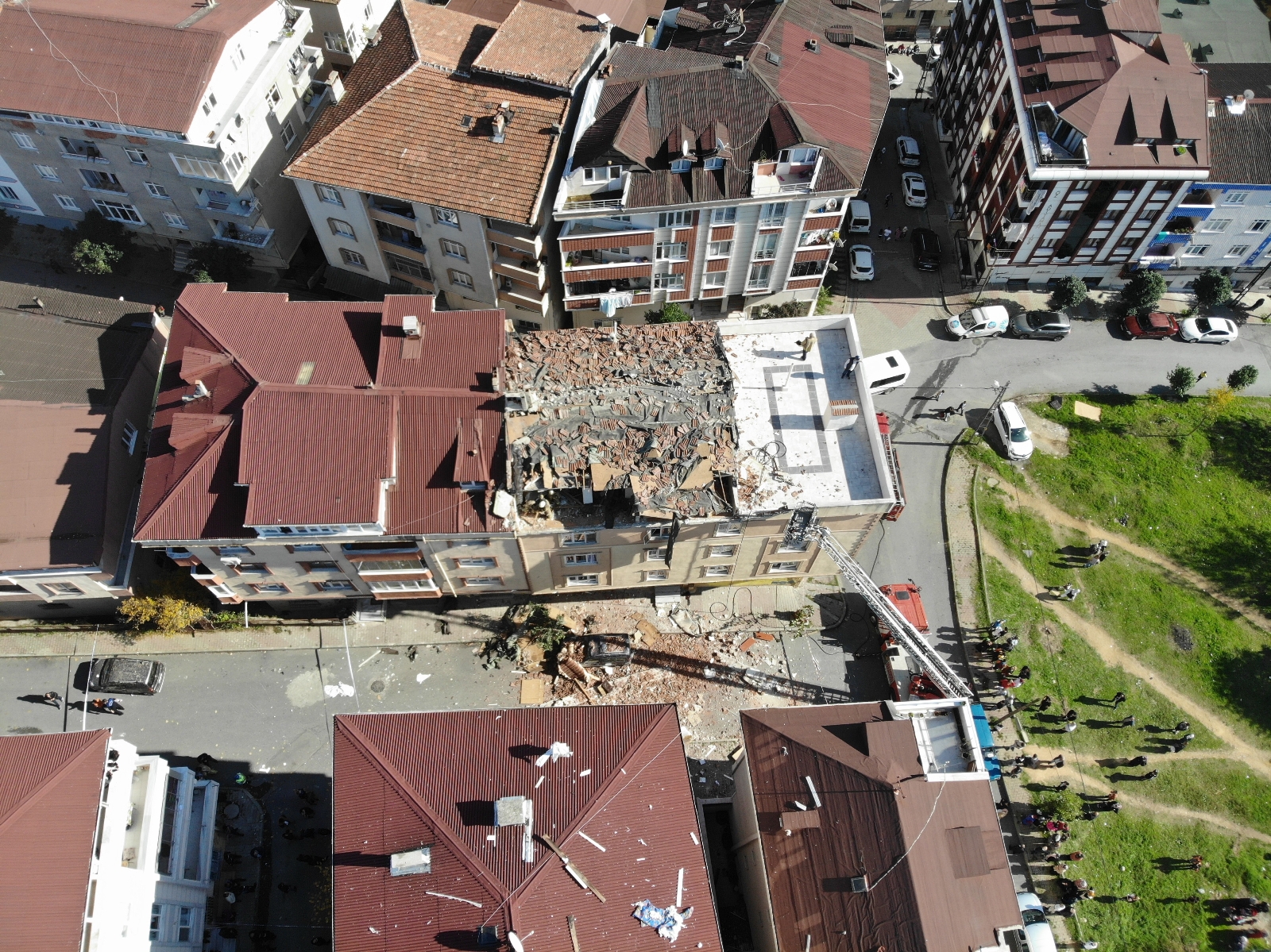 Sultangazi’de Patlama: 1 Kişi Hafif Şekilde Yaralandı