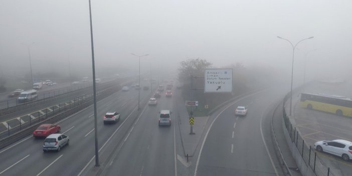 İstanbul’da ulaşıma sis engeli