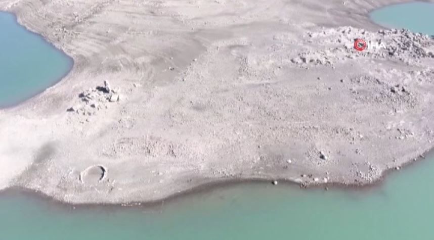 Baraj çekildi, tarih ortaya çıktı