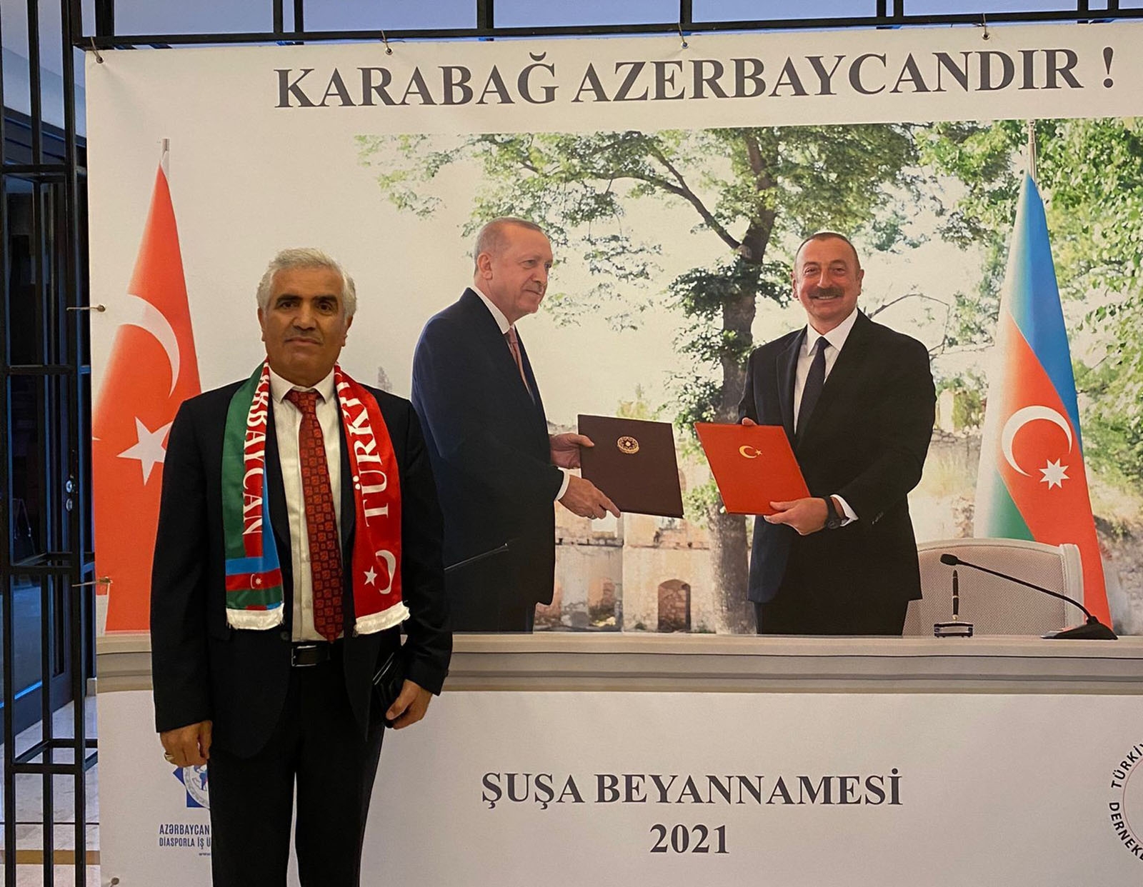 DATÜB Genel Sekreteri Uçar “Karabağ Azerbaycan’ındır” etkinliğine katıldı