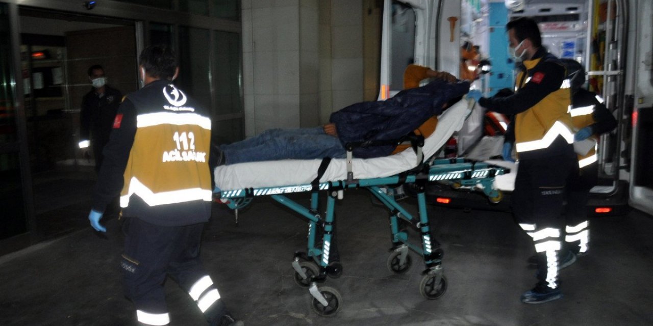 Karaman'da baba-oğul kavgası hastanede bitti