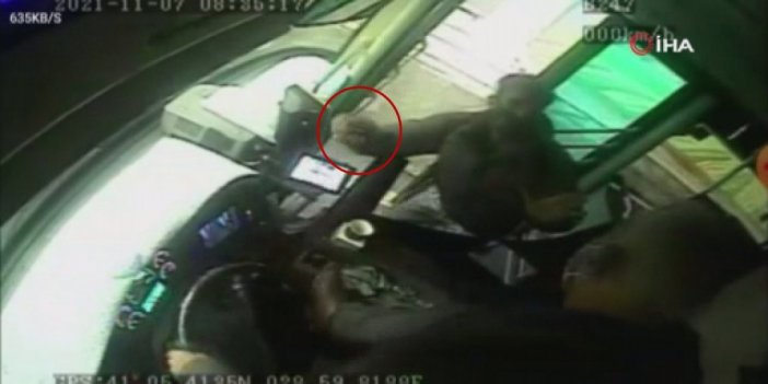 Kağıthane’de bıçaklanan otobüs şoförünü ölümden ruhsat kurtardı