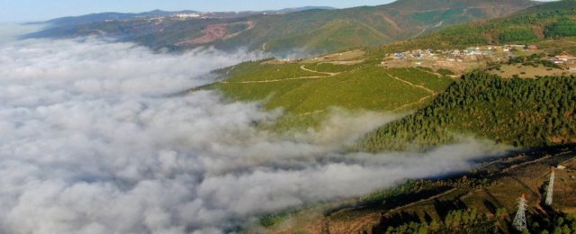 Sis ile gelen kartpostallık görüntüler