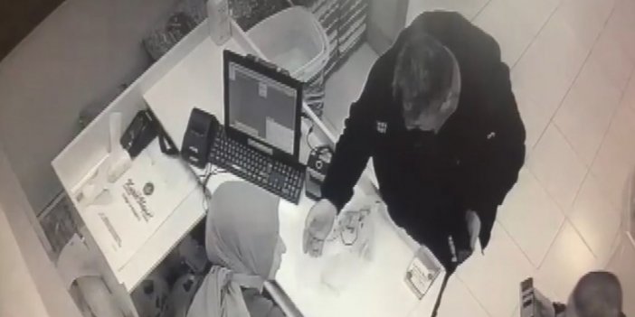 Arnavutköy’de kuruyemiş dükkanında tırnakçılık yöntemi ile 800 TL çaldılar