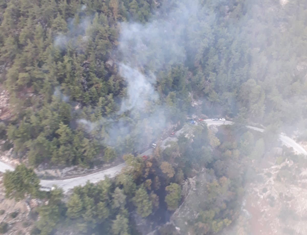 Muğla’daki orman yangını kontrol altına alındı