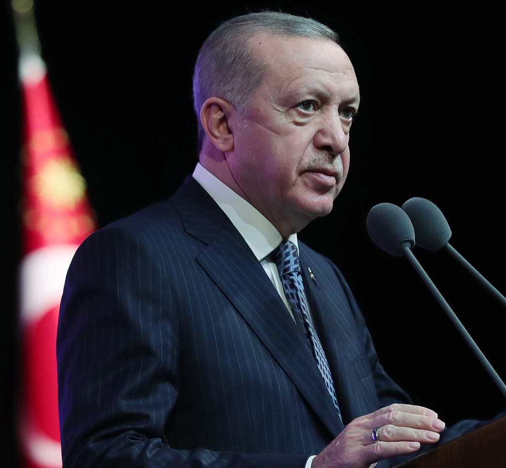 Cumhurbaşkanı Erdoğan, “Kaptanın Hüneri Dalgalı Denizde Belli Olur”