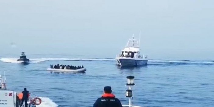 Sahil Güvenlik Komutanlığı’ndan Yunanistan’ın iddialarına videolu yanıt