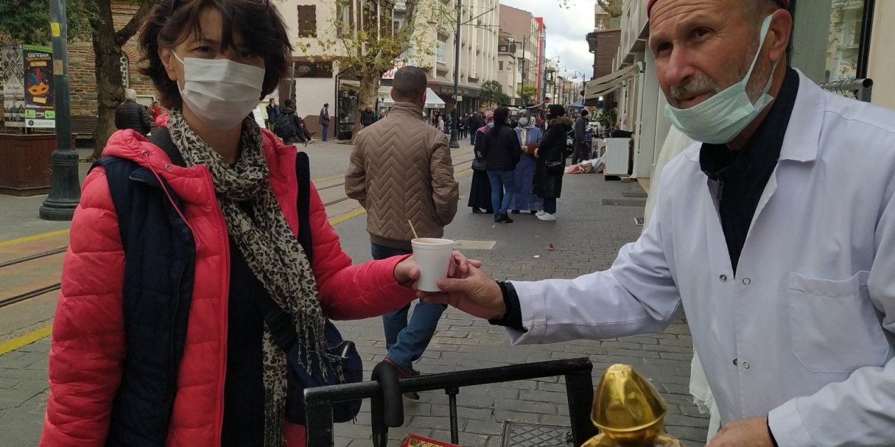 Şifalı Osmanlı salebi üşüyenlerin içini ısıtıyor