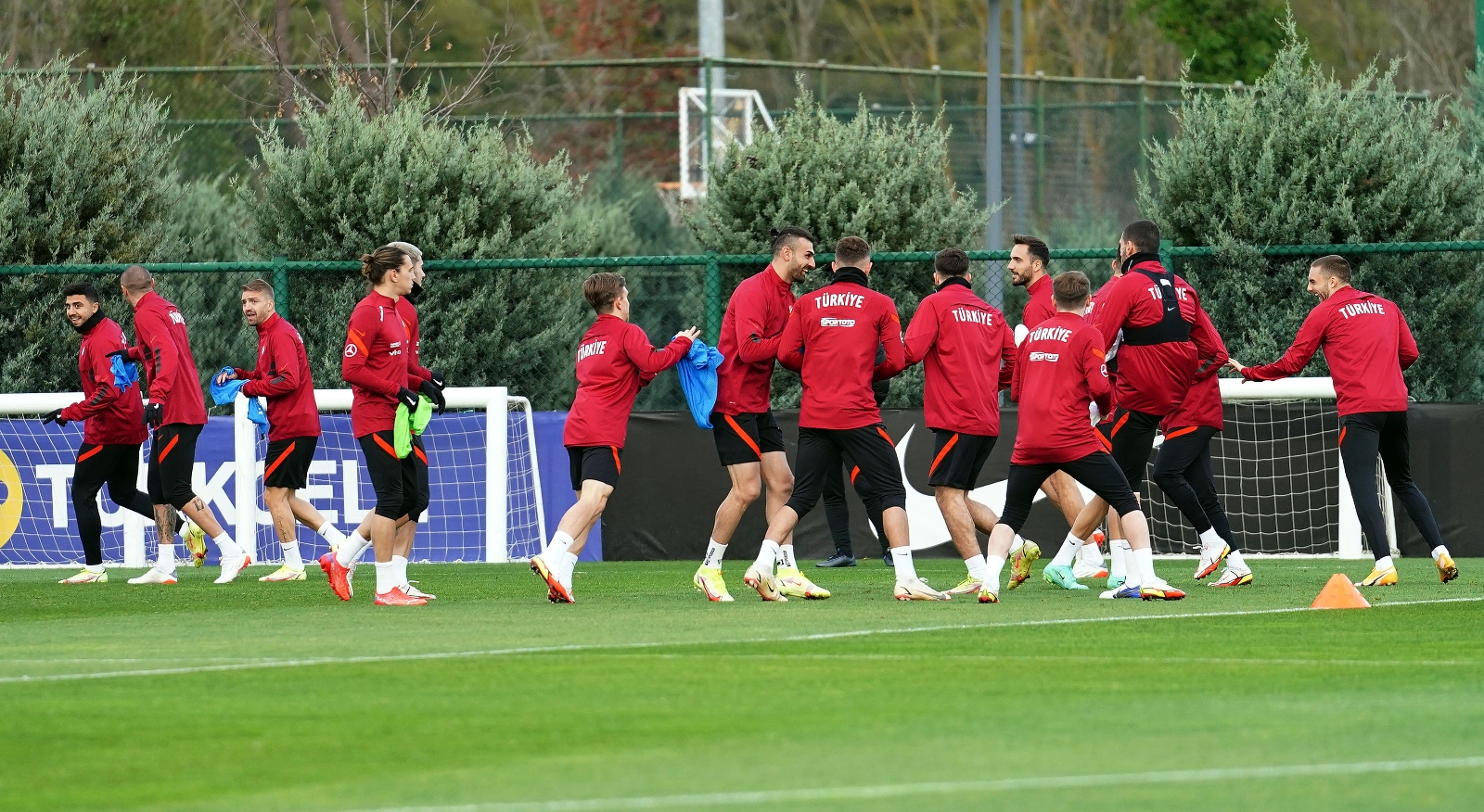 A Milli Futbol Takımı, Cebelitarık maçı hazırlıklarını devam ettirdi