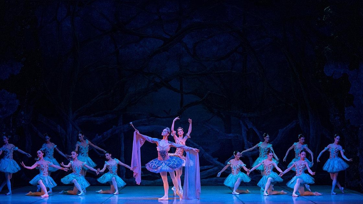 Akm'de Sahnelenen 'Uyuyan Güzel' Uzun Süre Ayakta Alkışlandı