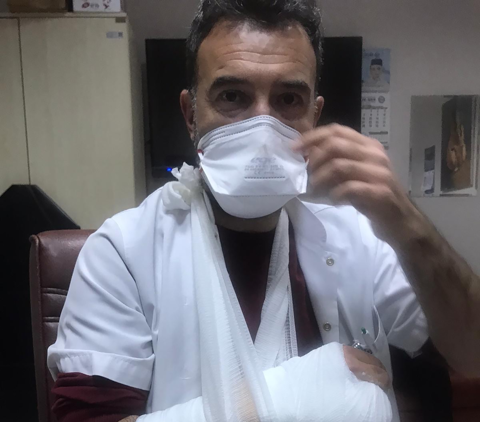 Sağlık çalışanlarını darp ettikten sonra serbest bırakılan şahıs tekrar gözaltına alındı