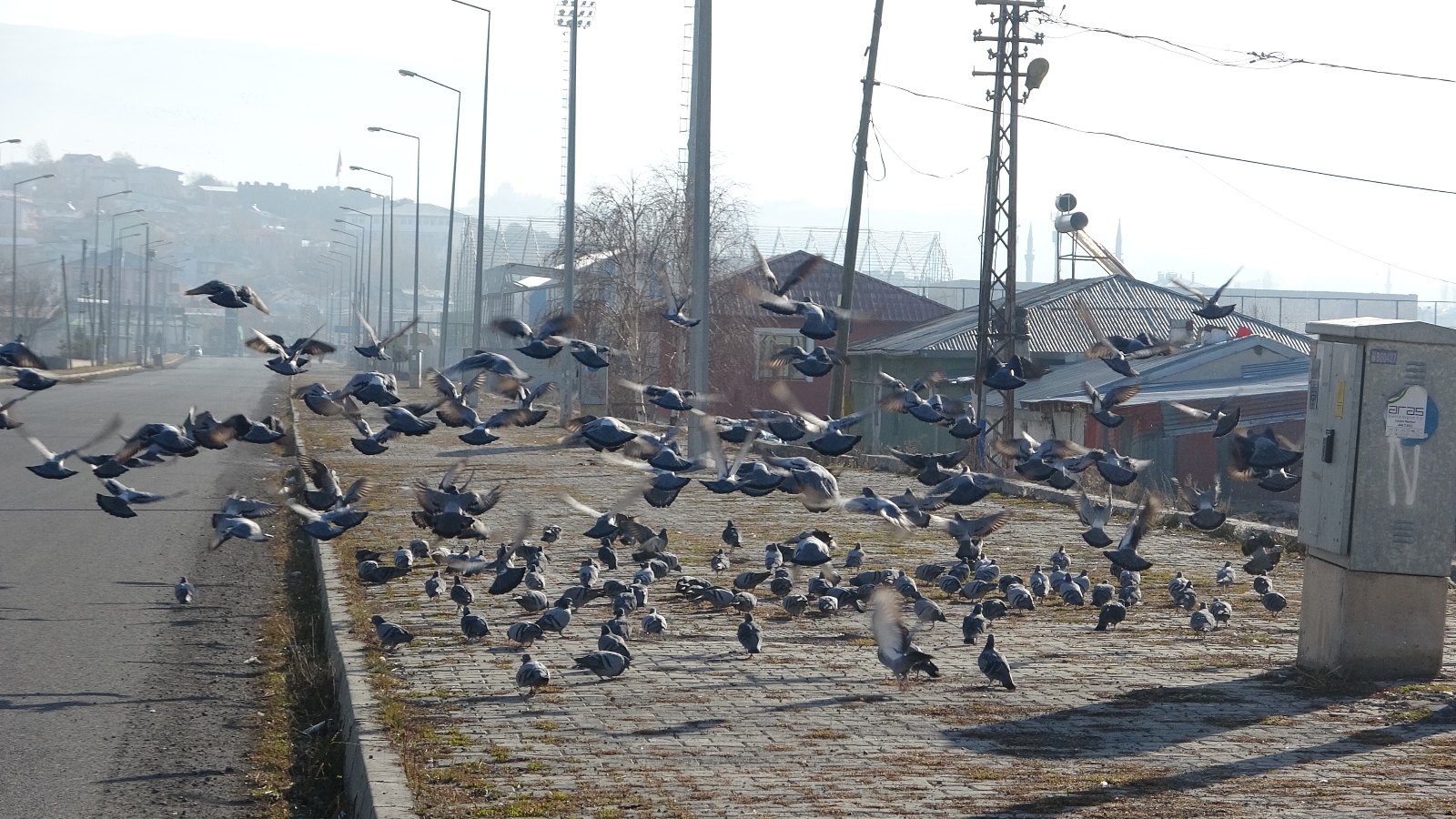 Ardahan’da sıcaklık eksi 9 dereceyi gördü