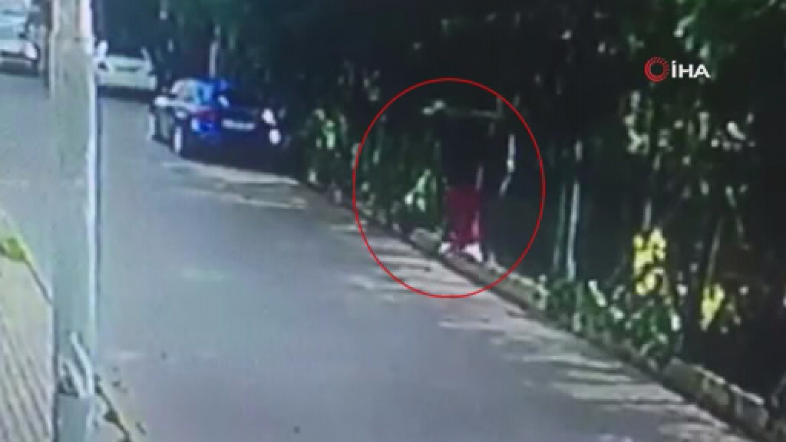 Korona hastası merdiven hırsızı