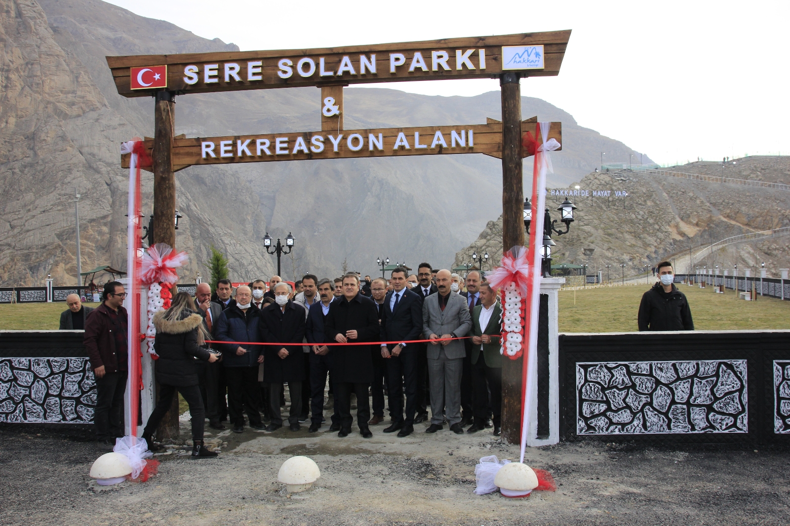 Hakkari’deki “Sere Solan Parkı” hizmete açıldı