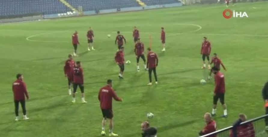 A Milli Takım, Hazırlıklarını Sürdürdü