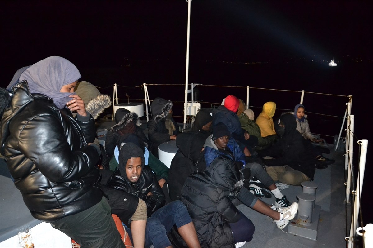 3 günde Türk kara sularına geri itilen 234 göçmen kurtarıldı