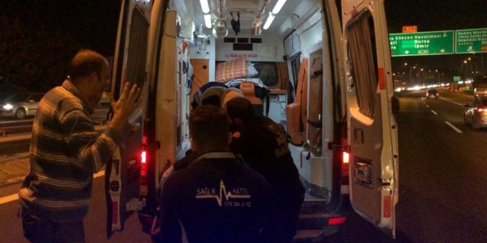 Sultanbeyli’de TEM’e atlayan genç kıza otomobil çarptı