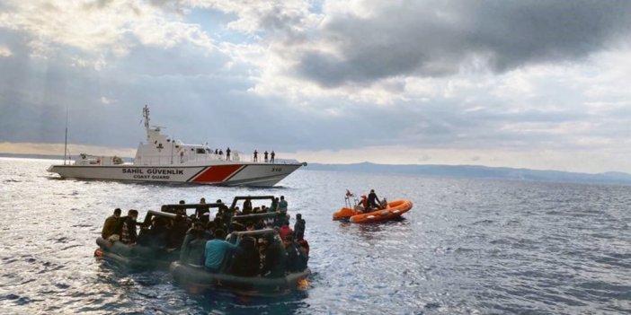 Marmaris’te 98 düzensiz göçmen kurtarıldı