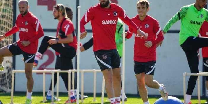 Gaziantep FK, Trabzonspor maçı hazırlıklarını sürdürüyor
