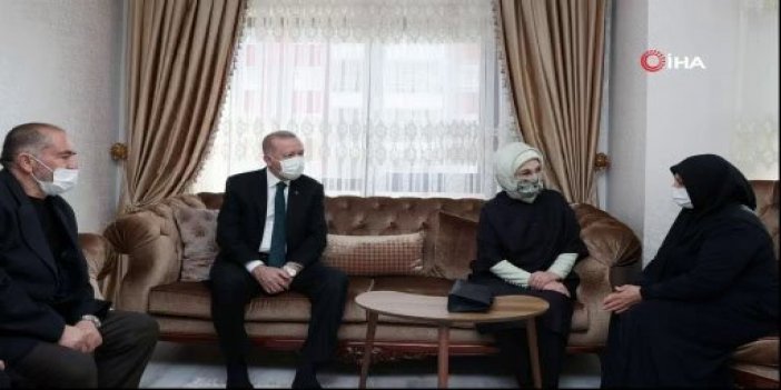 Erdoğan’dan Başak Cengiz’in Ailesine Taziye Ziyareti