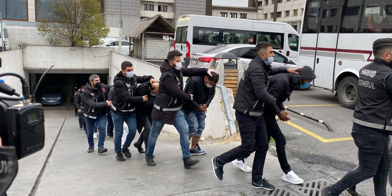 İstanbul’da zehir taciri 32 kişi adliyeye sevk edildi