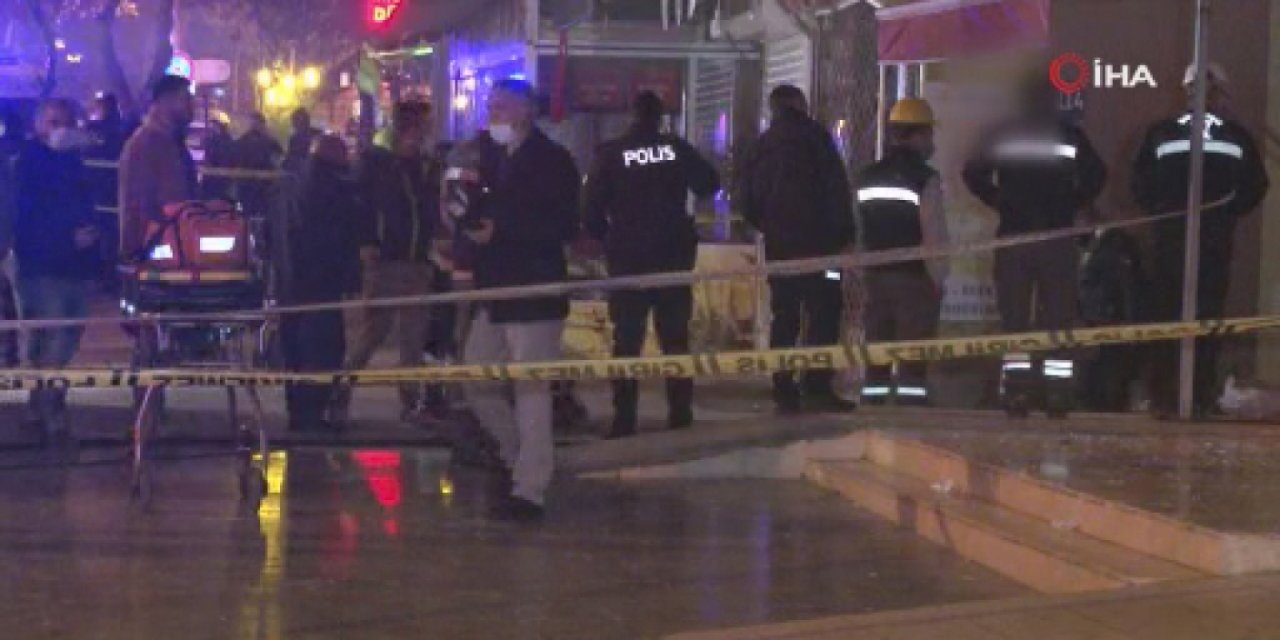 Ankara’da 3 katlı binada patlama