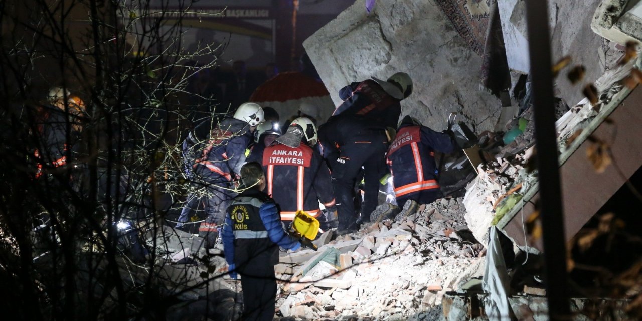 Ankara’nın Keçiören ilçesindeki patlamanın mutfak tüpünden kaynaklı olduğu belirlendi