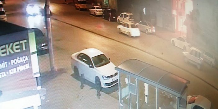 Başkent’teki patlama anı kamerada