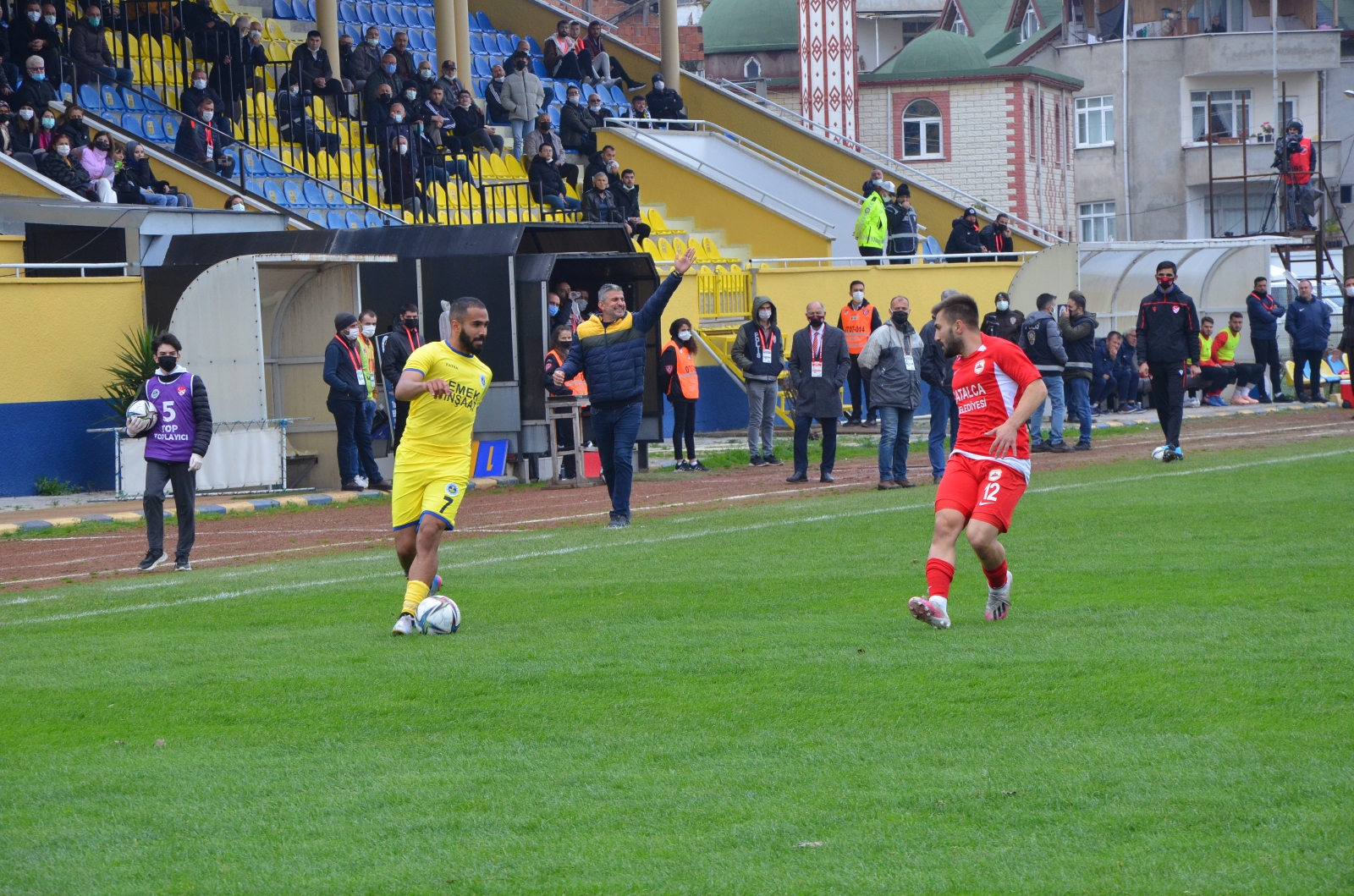 TFF 3. Lig: Fatsa Belediyespor: 1- Çatalcaspor: 0