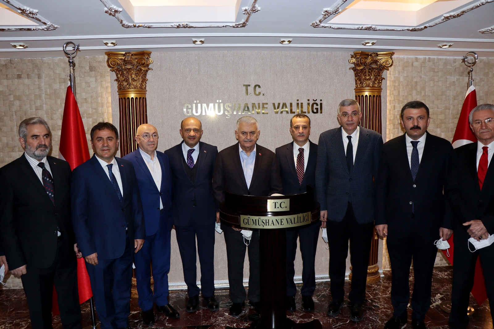 AK Parti Genel Başkanvekili Binali Yıldırım Gümüşhane’de