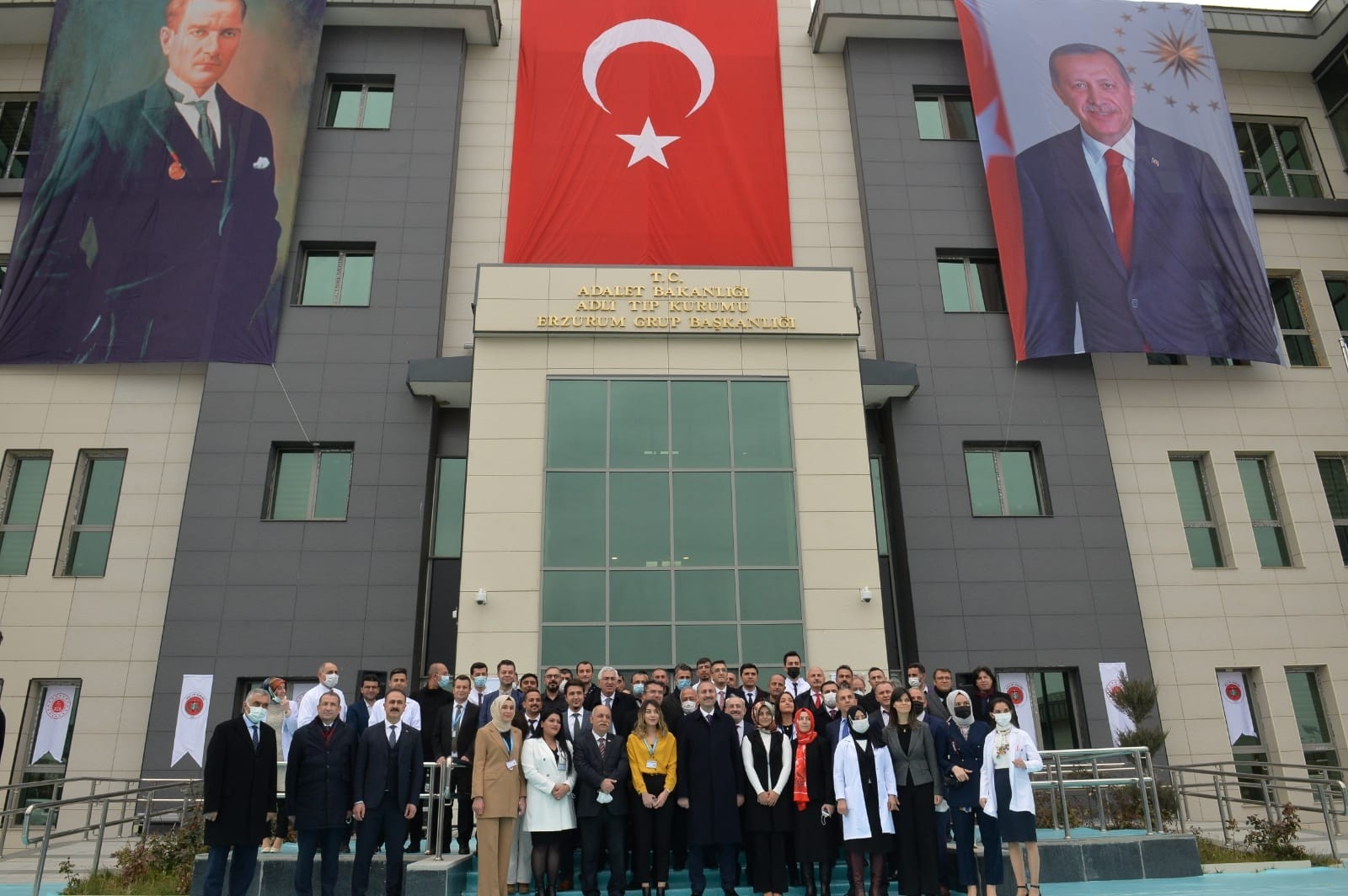 Adalet Bakanı Gül, Erzurum Adli Tıp hizmet binasının açılışını yaptı