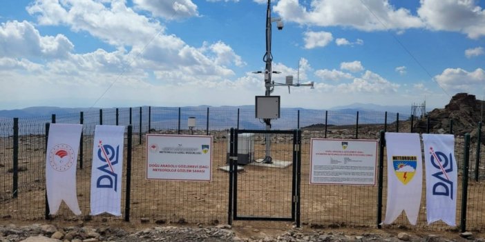 Türkiye’nin en yüksek rakımlı gözlem istasyonu, Doğu Anadolu Gözlemevinde kuruldu