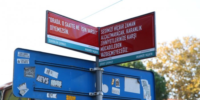 Kadına yönelik şiddete dikkat çeken proje