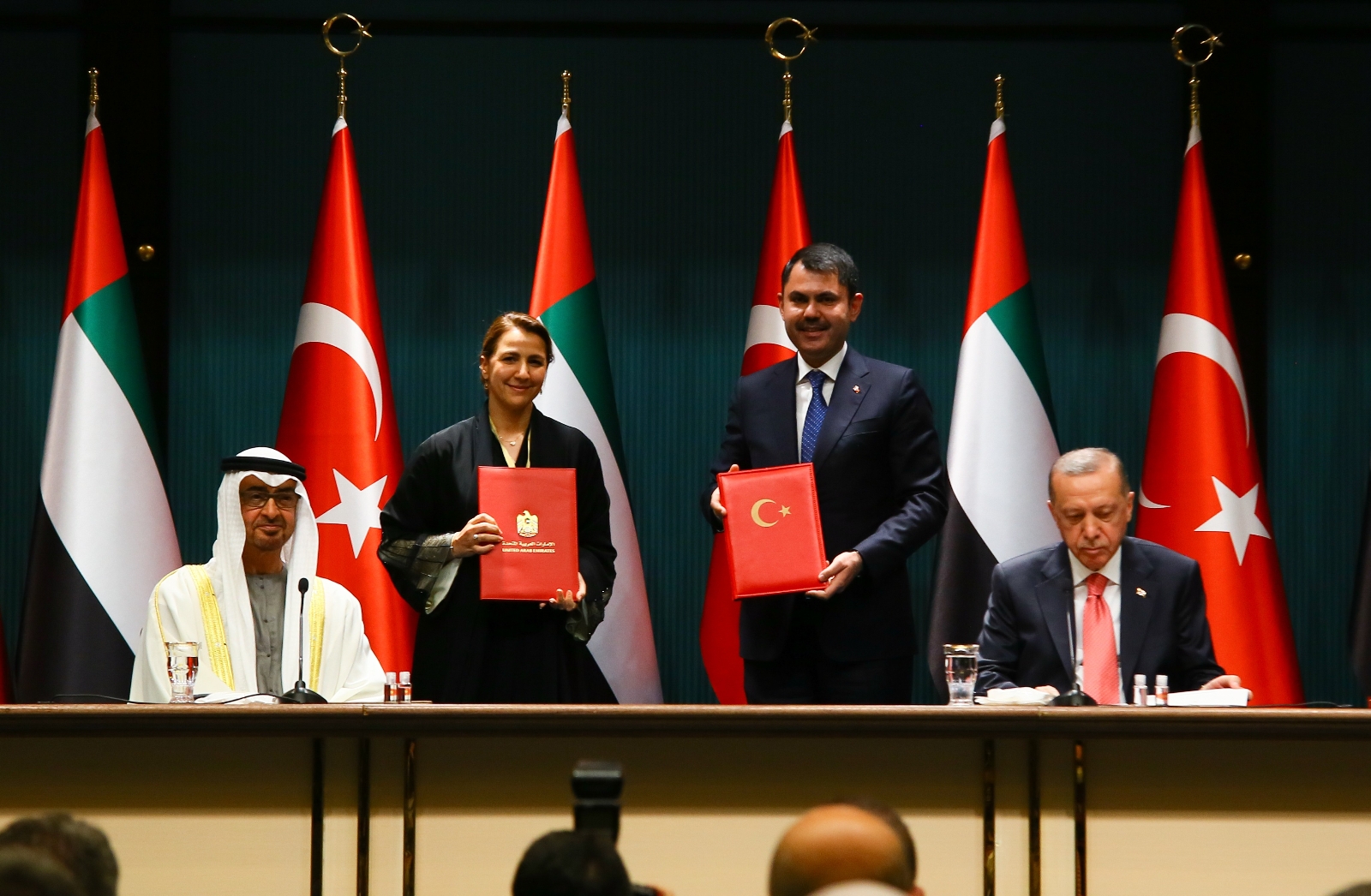 Türkiye ve BAE arasında 10 anlaşma imzalandı