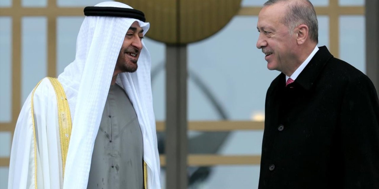 Abu Dabi Veliaht Prensi Bin Zayid'den Cumhurbaşkanı Erdoğan'a Teşekkür Telgrafı