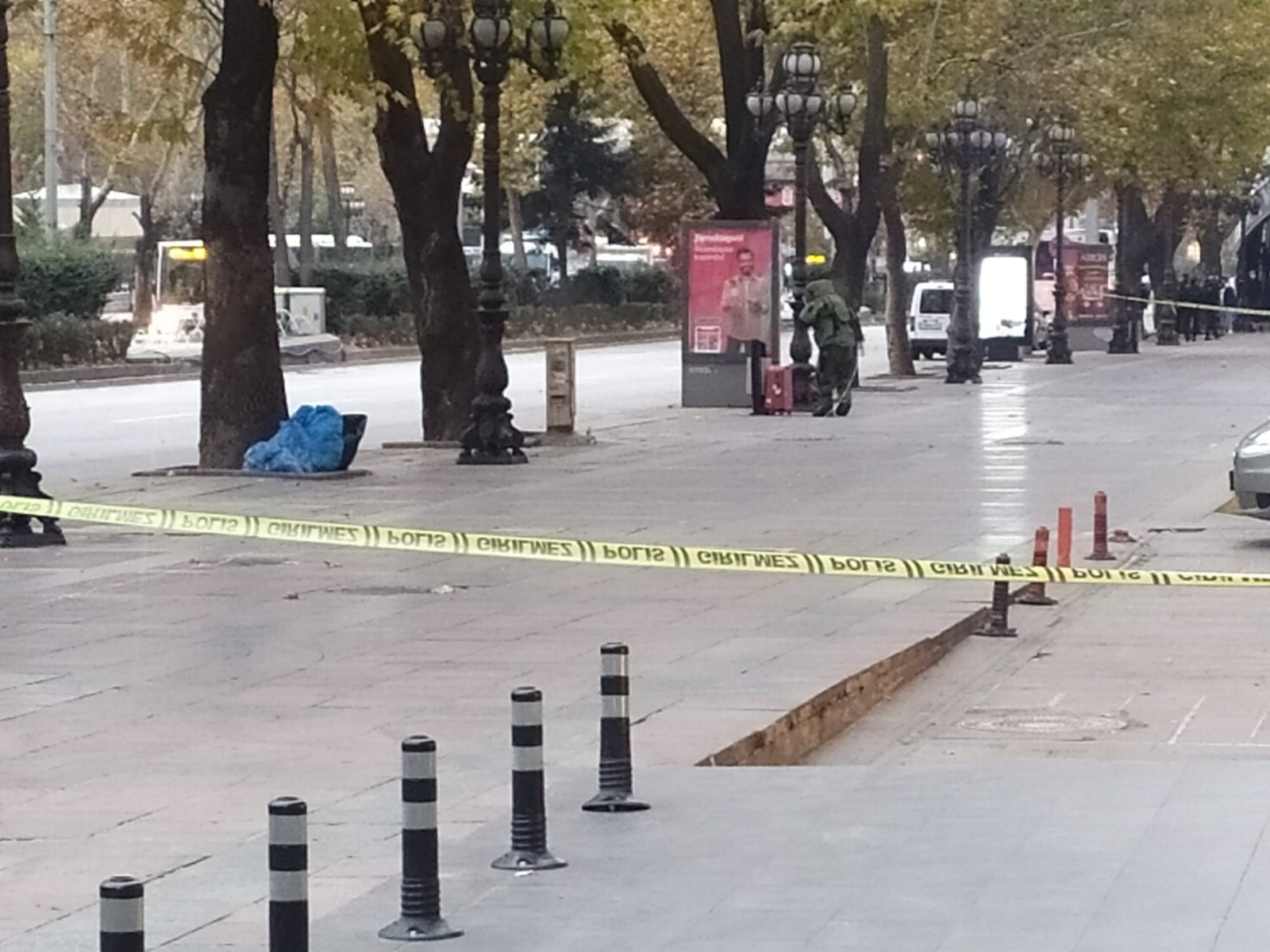 Kızılay’da bomba paniği