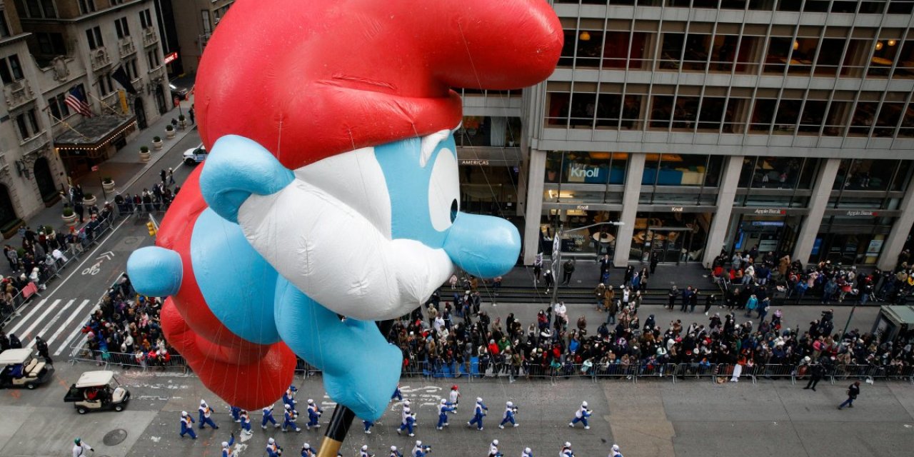 ABD'deki Şükran Günü Geçit Töreni renkli görüntüler oluşturdu
