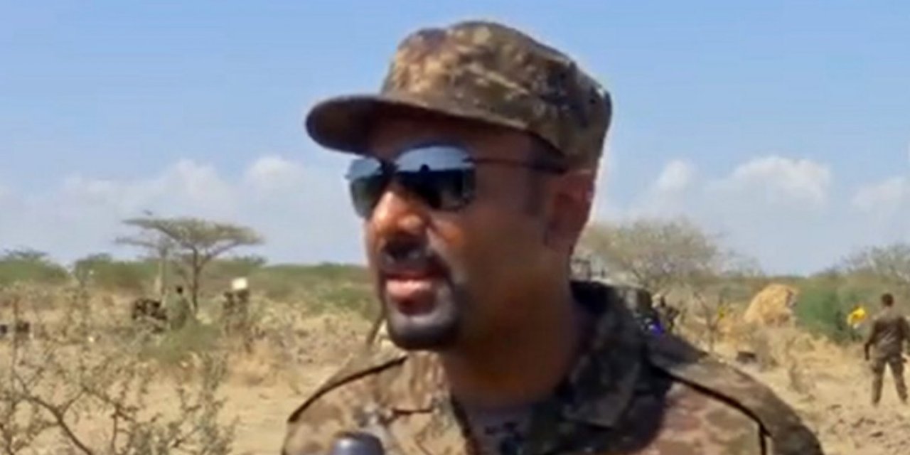 Etiyopya Başbakanı işgalcilere karşı cephede ilk kez görüntülendi