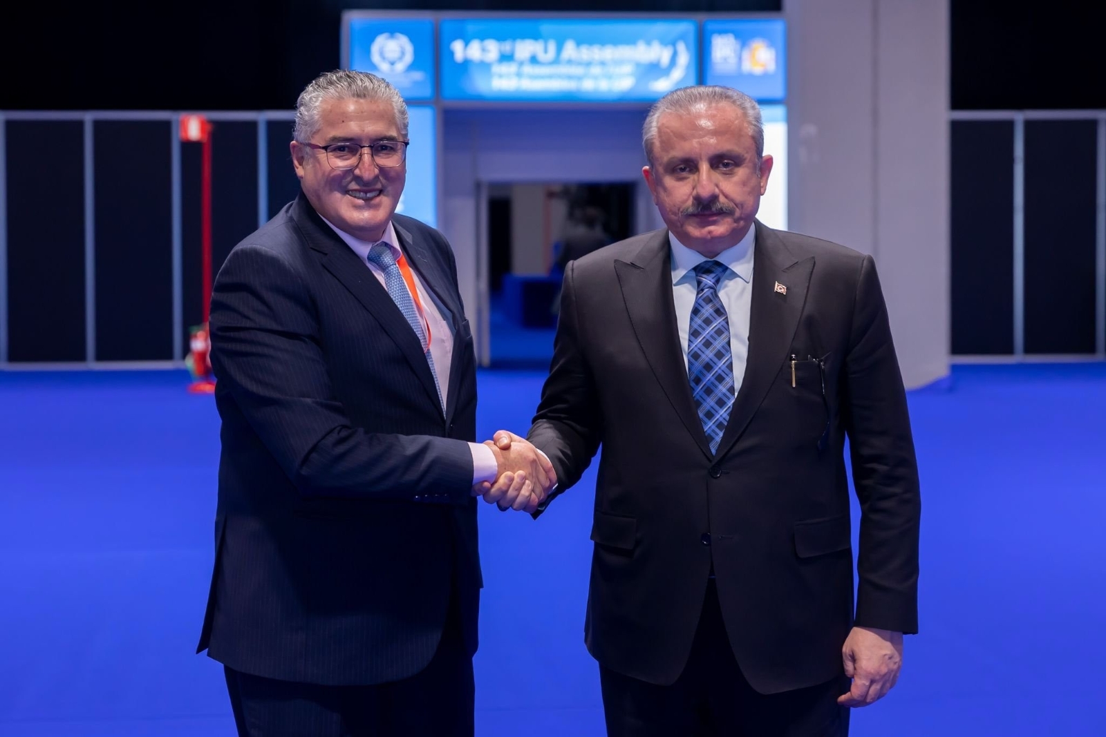 TBMM Başkanı Şentop, Parlatino Başkanı Soto ile bir araya geldi