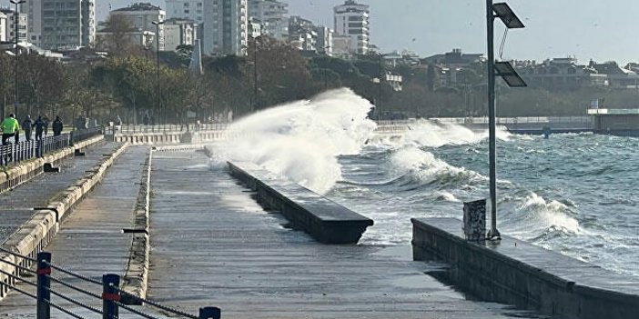 İstanbul'da lodos etkili oldu