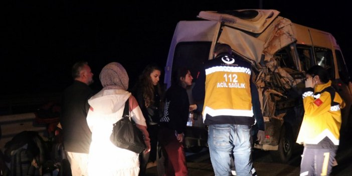 Wushu Şampiyonası’na gelen sporcular kazada dehşeti yaşadı