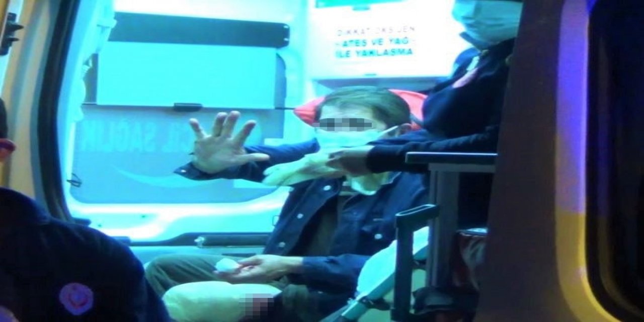 Gurbette kendisini bıçaklayan arkadaşının yerini gizlemeye çalıştı