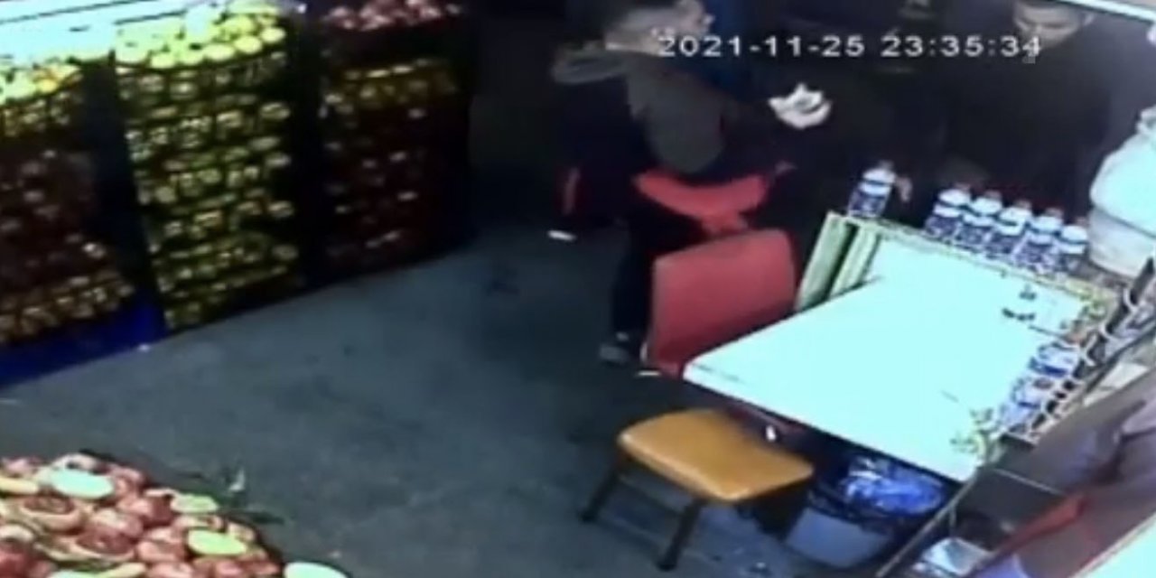 Hırsızın rahat tavrı pes dedirtti