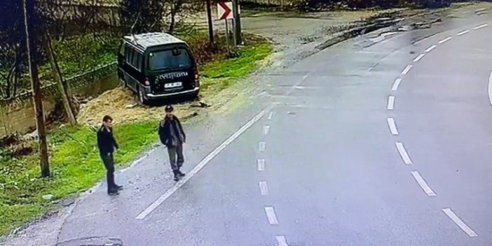 Yolda kaldı diye yardım ettiler, gerçeği güvenlik kameraları ortaya çıkardı