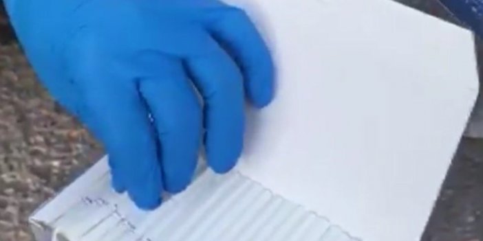 Kamyonetin kasasından 3 milyon 300 bin kaçak makaron çıktı