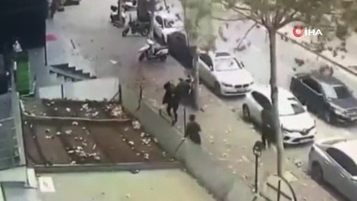 Esenyurt’ta rezidanstan düşen parçadan son kıl payı kurtuldular