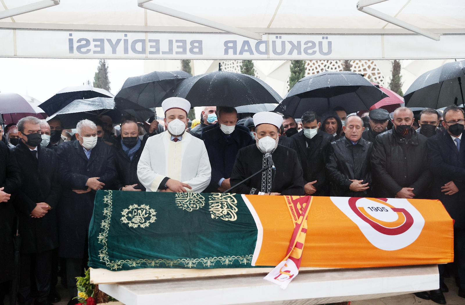 Galatasaray eski Başkanı Mustafa Cengiz son yolculuğuna uğurlandı