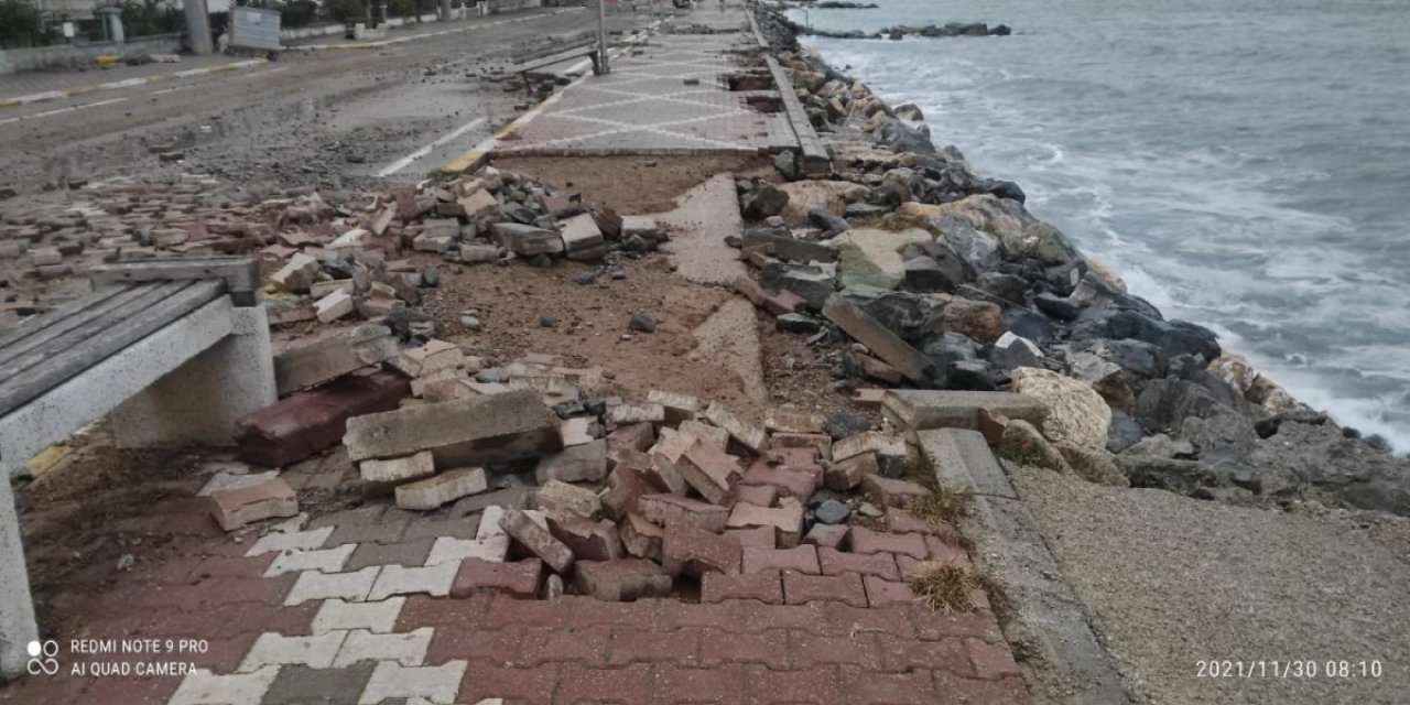 Yalova’da lodos, yeniden etkili olmaya başladı