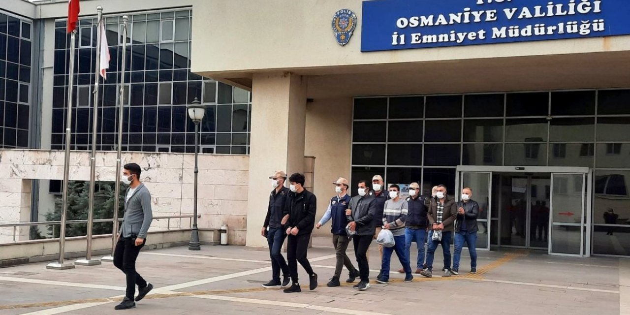 Osmaniye merkezli 3 ildeki terör operasyonunda 6 gözaltı