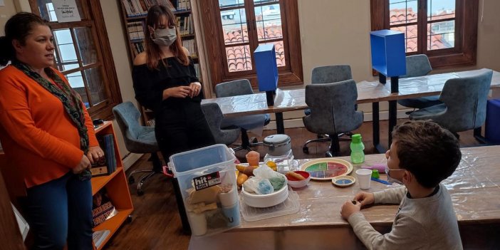 Kuşadalı Çocuklar Dengeli Beslenmeyi Öğreniyor